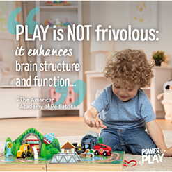 Play enhances brain structure in children