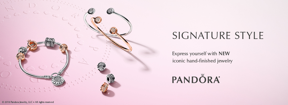 Pandora jewelry available at NEX