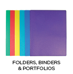 Folders, Binders & Portfolios