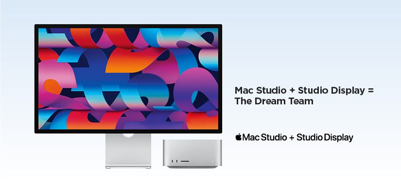 Mac Studio + Studio Display = The Dream Team