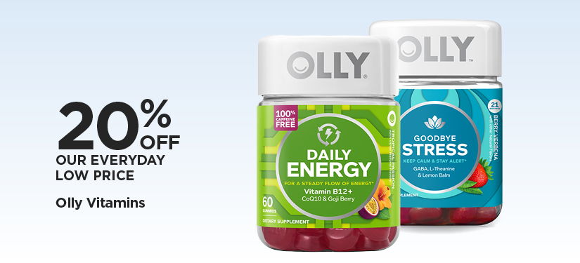 20% Off Olly Vitamins