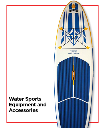 Save 15% on water sports equipment and accessories