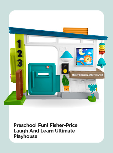 Preschool Fun! Fisher price Laugh and Learn Ultimate Playhouse