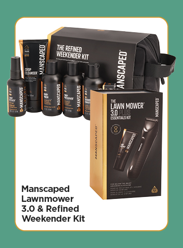 Manscaped Lawnmower 3.0 & Refined Weekender Kit