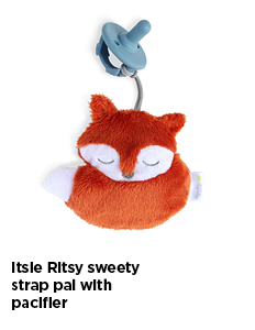 Itsie Ritsy Sweety Strap Pal with Pacifier