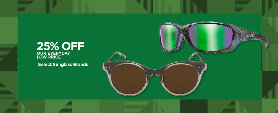 25% Off Sunglass Brands