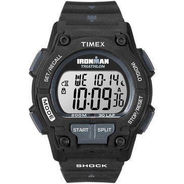 Timex Men's Ironman Shock Black 30LP Watch, 42mm