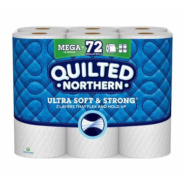 Quilted Northern Ultra Soft & Strong Bath Tissue 18 Mega Rolls