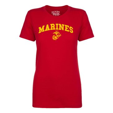 Black Ink Women's USMC Classic Tee 