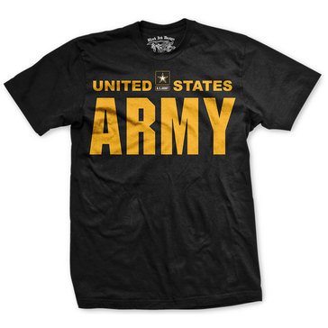 Black Ink Men's US Army Classic Tee
