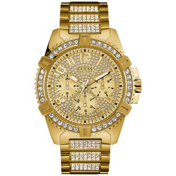 Guess Men's Gold-Tone Multifunction Watch, 46mm