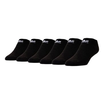 adidas Men's Original Trefoil 6-Pack No Show Socks