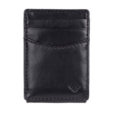 Columbia Men's  RFID Card Case W/Magnetic Money Clip Wallet