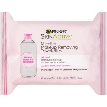 Garnier Micellar Wipe Towelettes 25ct