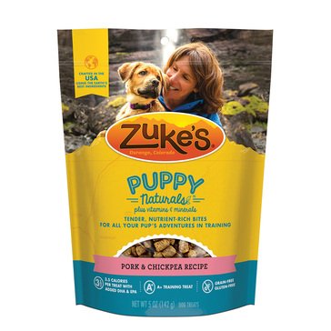 Zukes Puppy Pork & Chickpea Dog Treats