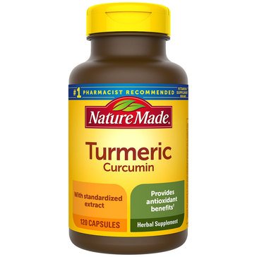 Nature Made Turmeric Curcumin Capsules, 120-count