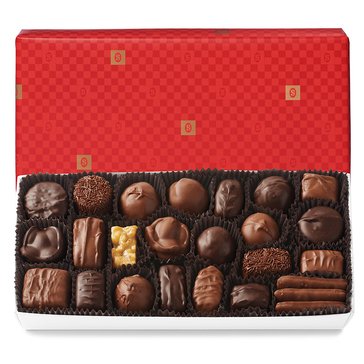 See's Candies Christmas Wrapped Assorted Chocolates, 1lb