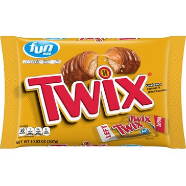 Twix Fun Size Caramel & Chocolate Bars, 10.83oz