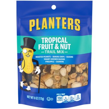 Planters Tropical Fruit & Nut Trail Mix, 6oz