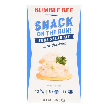 Bumble Bee Snack on the Run Tuna Salad Kit, 3.5oz