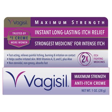 Vagisil Maximum Strength Anti-Itch Cream, 1oz