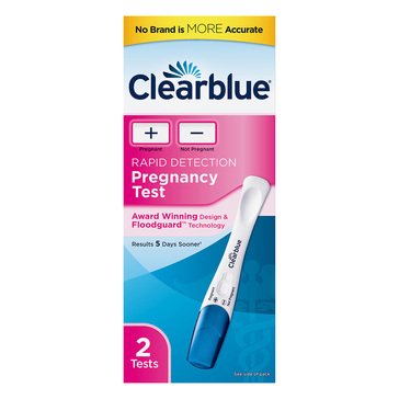 Clearblue Plus Minus Pregnancy Test, 2-count