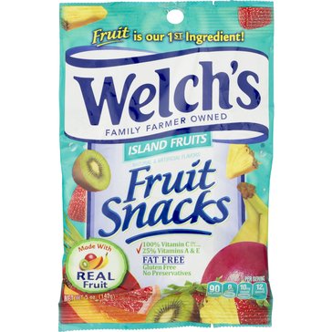 Welch's Island Fruits Fruit Snacks, 5oz