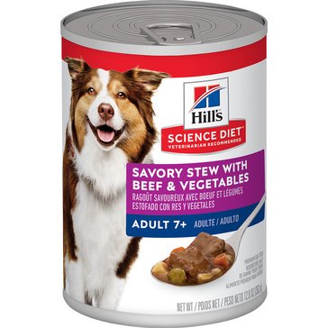 Hill's Science Diet Savory Beef & Vegetable Wet Dog Food