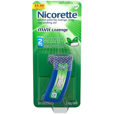 Nicorette Mint 4mg Stop-Smoking Lozenges 333S