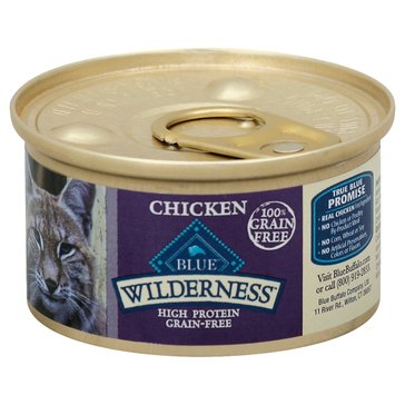 Blue Buffalo Wilderness Chicken Cat Food, 3 oz