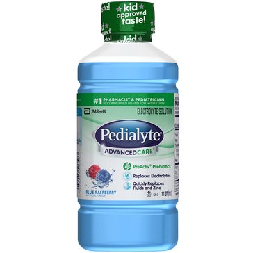 Pedialyt Advanced Care 33.8 Oz. in Blue Rasberry 