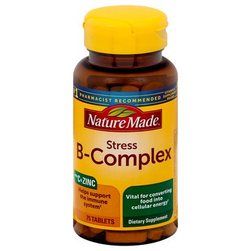 Naturemade Stress B Complex With Zinc, 75-count