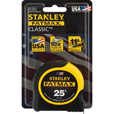 Stanley Fatmax Tape 11/4x25-Inch