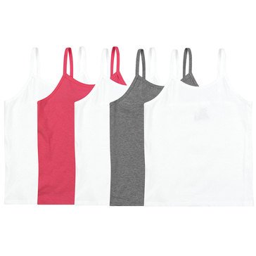 Hanes Girls' 5-Pack Camisoles, Large