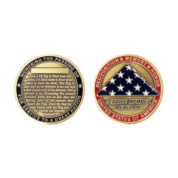 Vanguard USN Presenting the Flag Coin