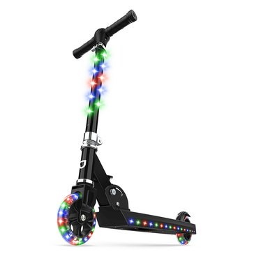 Jetson Jupiter Folding 2 Wheel Kids Kick Scooter - Over 100 LED Lights