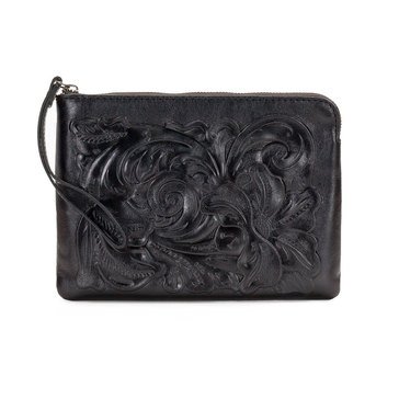 Patricia Nash Cassini Wristlet Tooled