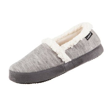 Totes Isotoner Women's Heathered Knit Marisol Closed Back Slippers