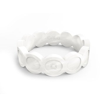 Women's Scallop Pearl Silicone Ring
