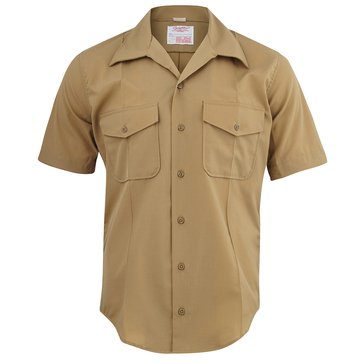 USMC Men's Khaki Short Sleeve Shirt