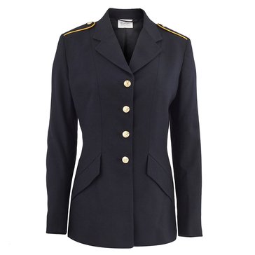 Army Women's Blue Poly/Wool Coat