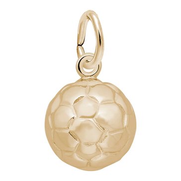 Rembrandt 14K Soccer Ball Charm