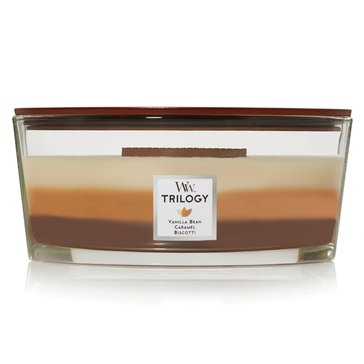 Woodwick Cafe Sweets Trilogy Ellipse Candle