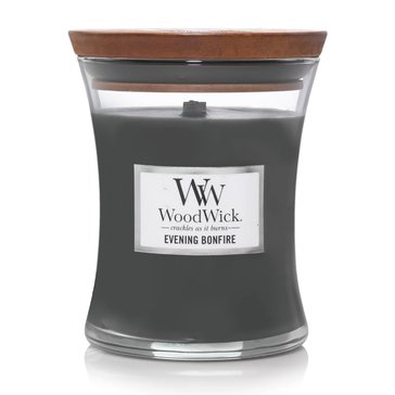 Woodwick Evening Bonfire 10-ounce Mediumium Candle