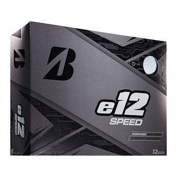 Bridgestone e12 Speed White Golf Balls, 12-Pack