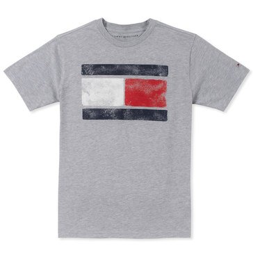 Tommy Big Boys' Faded Color Block Tee