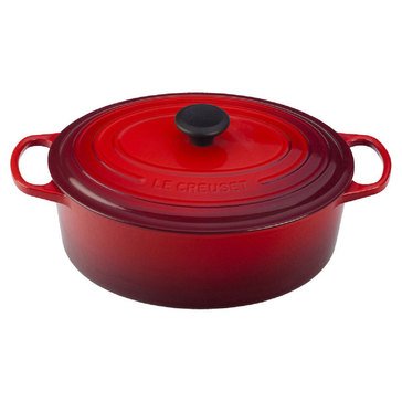 Le Creuset 6.75-Quart Oval French Oven, Cerise