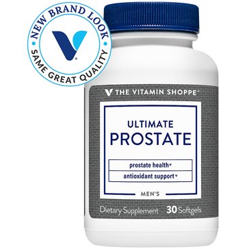 The Vitamin Shoppe Ultimate Prostate Unique Blend with Antioxidant Support Softgels, 3-count 