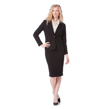 Emaline Women's  One Button Tech Stretch Blazer