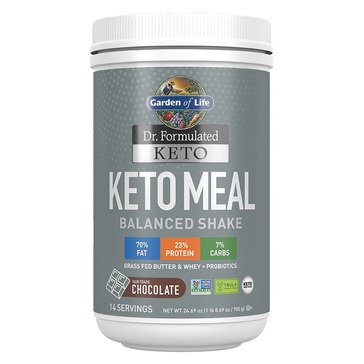 Garden of Life Dr. Formulated Keto Meal Protein Powder, 14-servings